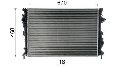 KüHLER MOTORKüHLUNG MAHLE CR953000P 9