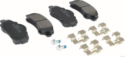 комплект спирачно феродо, дискови спирачки HERTH+BUSS JAKOPARTS J36008111