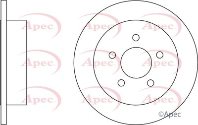 Brake Disc APEC DSK2637