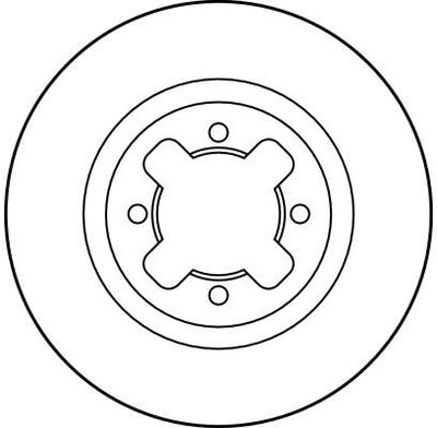 BREMSSCHEIBE TRW DF1940 1