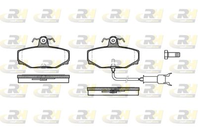 Комплект тормозных колодок, дисковый тормоз ROADHOUSE 2304.12 для JAGUAR XJ220