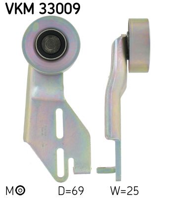 Rolka napinacza paska klinowego SKF VKM 33009 produkt