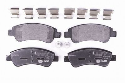 Brake Pad Set, disc brake 8DB 355 011-521