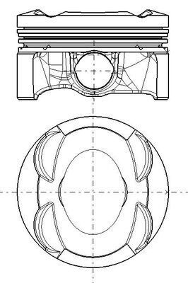 Tłok MAHLE 039PI00138002