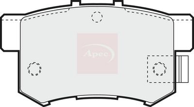 APEC Brake Pad Set, disc brake PAD859