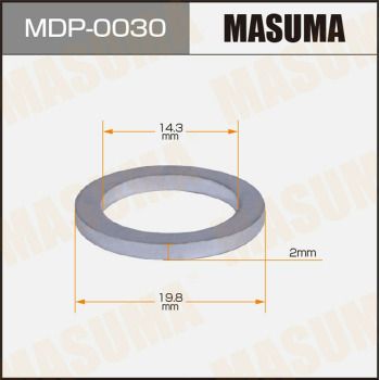 Уплотнительное кольцо, резьбовая пробка маслосливн. отверст. MASUMA MDP-0030 для HYUNDAI CRETA