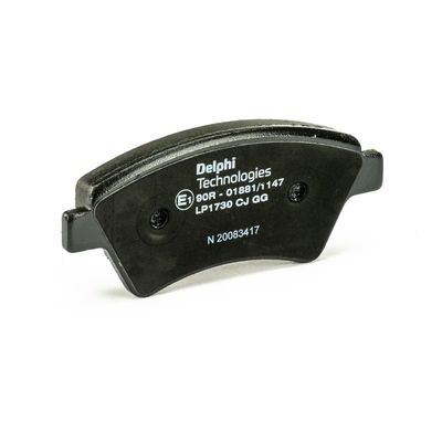 BREMSBELAGSATZ SCHEIBENBREMSE DELPHI LP1730 35