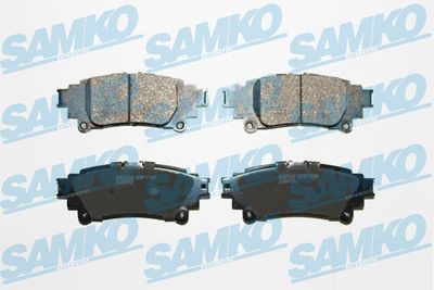 Комплект тормозных колодок, дисковый тормоз SAMKO 5SP1746 для LEXUS RC