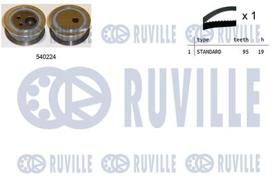 Комплект ремня ГРМ RUVILLE 550216 для RENAULT SAFRANE
