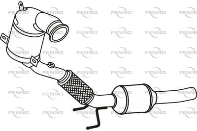 Katalizator FENNO 5QA254500AX