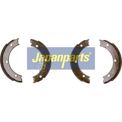 JAPANPARTS Комплект барабанных колодок