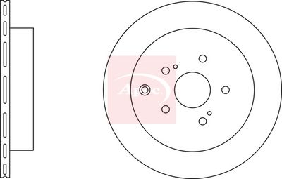 APEC Brake Disc DSK2852
