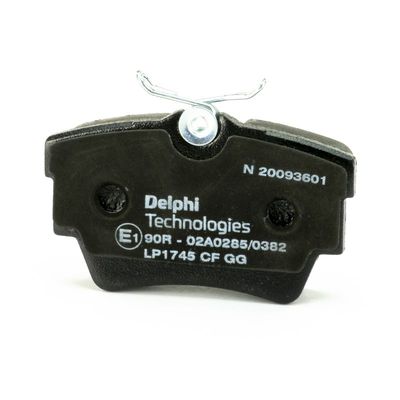 BREMSBELAGSATZ SCHEIBENBREMSE DELPHI LP1745 4