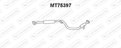 Предглушитель выхлопных газов VENEPORTE MT75397 для MITSUBISHI GALANT