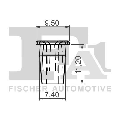 CLIPS ACOPERIRE DECORATIVA SI PROTECTIE FA1 106002210 1