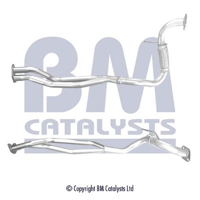 Exhaust Pipe BM Catalysts BM70641