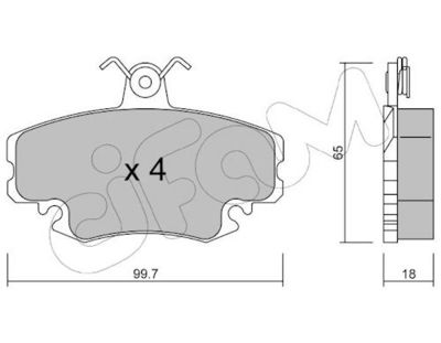 SET PLACUTE FRANA FRANA DISC