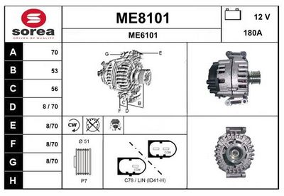 GENERATOR SNRA ME8101
