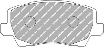 BREMSBELAGSATZ SCHEIBENBREMSE