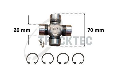 Joint homocinétique TRUCKTEC AUTOMOTIVE