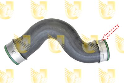 Трубка нагнетаемого воздуха UNIGOM W9377 для VW JETTA