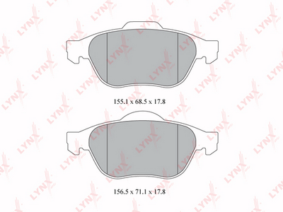 LYNXauto BD-6316 Тормозные колодки и сигнализаторы для RENAULT SCÉNIC II (JM0/1_) 1.9 dCi (JM0G, JM12, JM1G, JM2C) LYNXauto BD-6316 Тормозные колодки и сигнализаторы для RENAULT SCÉNIC II (JM0/1_) 1.9 dCi (JM0G, JM12, JM1G, JM2C)