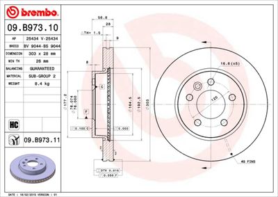 Brake Disc 09.B973.11