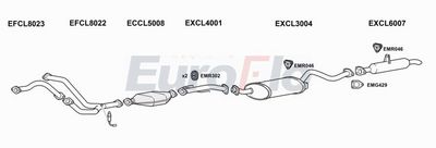 Układ wydechowy EUROFLO CLSHO353004A00