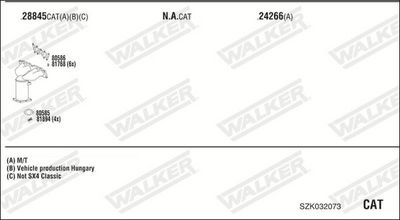 WALKER Система выпуска ОГ