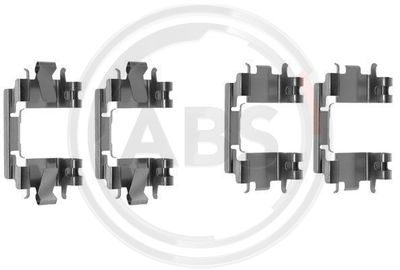 Комплектующие, колодки дискового тормоза A.B.S. 1257Q для HONDA LOGO