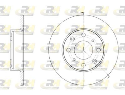спирачен диск ROADHOUSE 6040.00