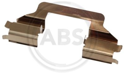 Комплектующие, колодки дискового тормоза A.B.S. 1656Q для CITROËN C5