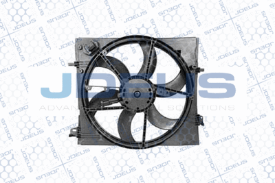 Вентилятор, охлаждение двигателя JDEUS EV0231180 для NISSAN QASHQAI