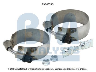 Zestaw montażowy, rura wydechowa BM CATALYSTS FK50378
