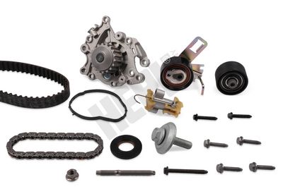 Vandens siurblio ir paskirstymo diržo komplektas