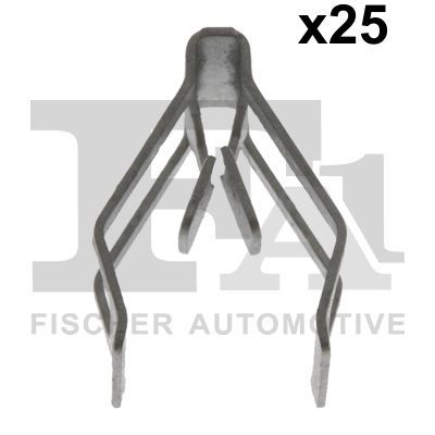 Klip, ozdobná / ochranná lišta FA1 11-40124.25