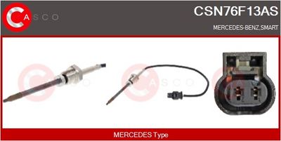 SENZOR TEMPERATURA GAZE EVACUARE CASCO CSN76F13AS