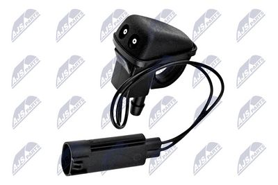 Plovimo skysčio purkštukas, priekinis langas