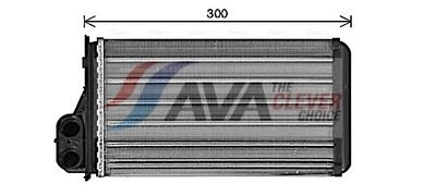 топлообменник, отопление на вътрешното пространство AVA Clever Choice DN6473