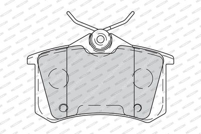 SET PLACUTE FRANA FRANA DISC FERODO FDB4260 1