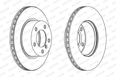 DISC FRANA FERODO DDF1229 1