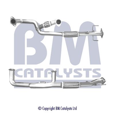 Exhaust Pipe BM Catalysts BM70428