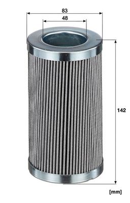 Hydraulisch filter (patroon) past: ENGEL  KRUSS-MAFFEI