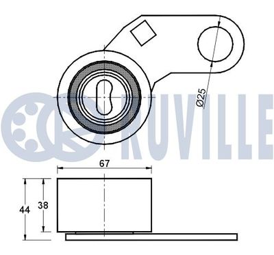 ROLA INTINZATOR CUREA DISTRIBUTIE RUVILLE 540427 1