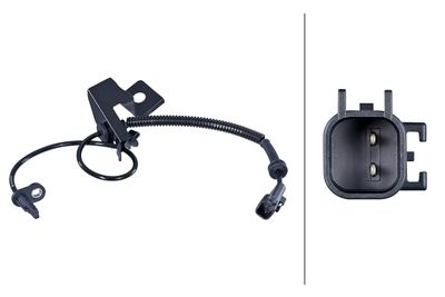 датчик, обороти на колелото HELLA 6PU 358 422-451