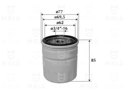 Масляный фильтр AKRON-MALÒ 1510116 для ROVER MINI-MOKE