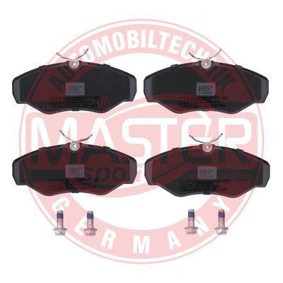 Zestaw klocków hamulcowych, hamulce tarczowe MASTER-SPORT GERMANY 13046028702T-SET-MS