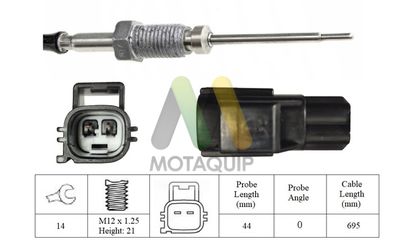 SENZOR TEMPERATURA GAZE EVACUARE