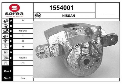 BREMSSATTEL SNRA 1554001