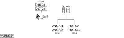 Układ wydechowy BOSAL SYS26456